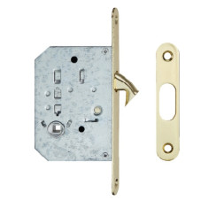 Ручка для розсувних дверей з механізмом WC Siba S223 PB латунь полірована