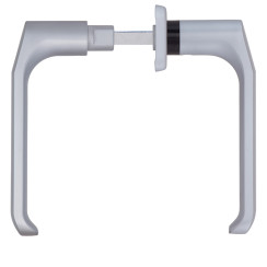 Ручка дверная Rostex 804 PZ (85мм) матовый хром Ручка дверная Rostex 804 PZ (85мм) матовый хром