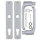 Ручка дверная Rostex 804 PZ (85мм) матовый хром Ручка дверная Rostex 804 PZ (85мм) матовый хром