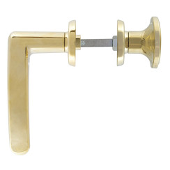 Ручка дверная Rostex Comfort PZ (72мм) fix-mov правая титан PVD Ручка дверная Rostex Comfort PZ (72мм) fix-mov правая титан PVD