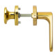 Ручка дверна Rostex Exclusive SNH55 PZ fix-mov Knob титан PVD