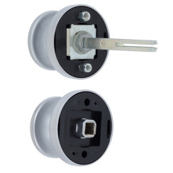 Ручка дверна Rostex Exclusive SNH55 PZ fix-mov Knob хром-сатин Ручка дверна Rostex Exclusive SNH55 PZ fix-mov Knob хром-сатин