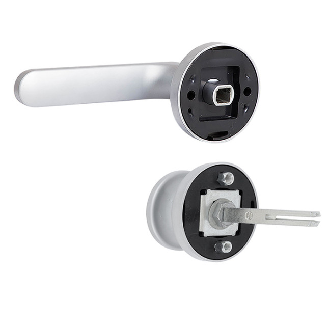 Ручка дверна Rostex Exclusive SN55 PZ fix-mov Knob хром-сатин