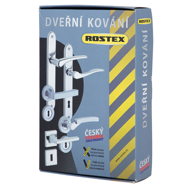 Ручка дверна Rostex Exclusive SNH55 fix-mov Knob-T хром сатин