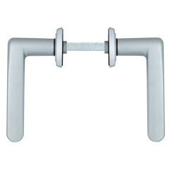 Ручка дверна Rostex Kredo WC 5 (72мм) хром-сатин