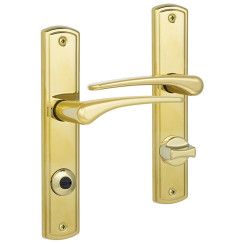 Ручка дверна Rostex Kredo WC 5 (72мм) титан PVD