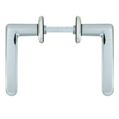 Ручка дверна Rostex Kredo WC 5 (72мм) матовий хром