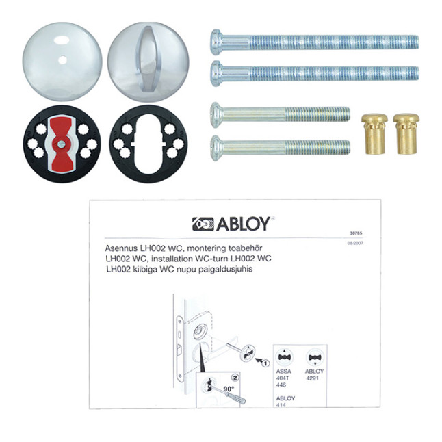 Накладка WC Abloy LH002 хром Накладка WC Abloy LH002 хром