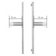 Ручка дверна Abloy Inoxi 3-19SS / 6-6 / 013 нержавіюча сталь матова