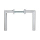 Ручка дверна Abloy Inoxi 3-19SS / 6-6 / 013 нержавіюча сталь матова