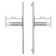 Ручка дверна Abloy Inoxi 3-19SS / 8-8 / 013 нержавіюча сталь матова