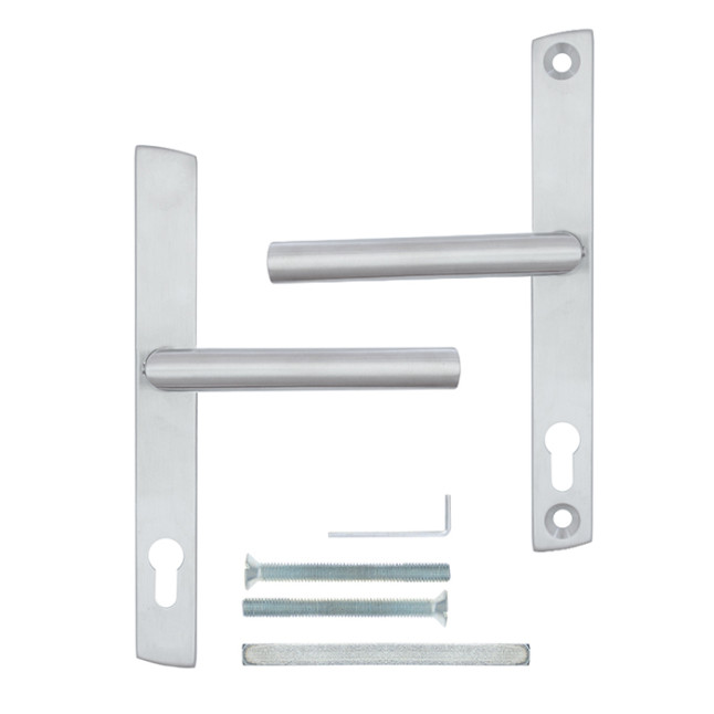 Ручка дверна Abloy Inoxi 3-19SS / 8-8 / 013 нержавіюча сталь матова