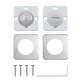Накладка WC Rostex H50 SQUARE нержавеющая сталь матовая