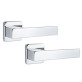 Ручка дверная Rostex Ravena H53 хром Ручка дверная Rostex Ravena H53 хром