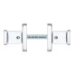 Ручка дверная Rostex Ravena H53 хром Ручка дверная Rostex Ravena H53 хром