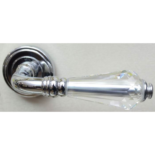 Ручка дверная Mariani Crystal хром