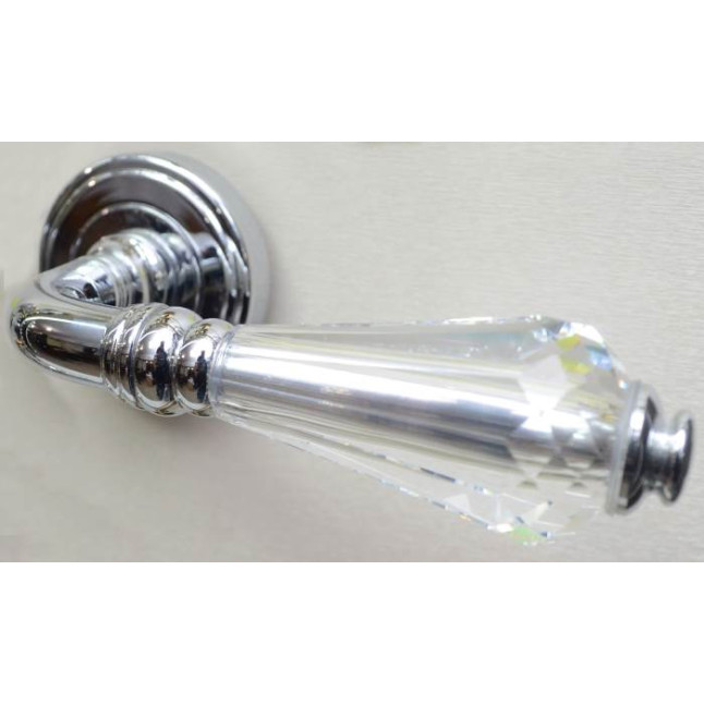 Ручка дверная Mariani Crystal хром