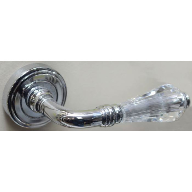 Ручка дверная Mariani Crystal хром