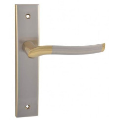 Ручка дверная Siba Verona Z030k 22 90 мат.никель/тёмн.золото