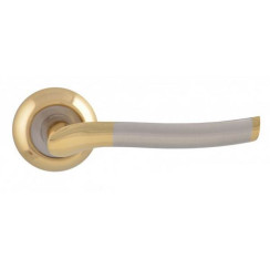 Ручка дверная Siba Verona Z030 22 90 мат.никель/темн.золото Ручка дверная Siba Verona Z030 22 90 мат.никель/темн.золото