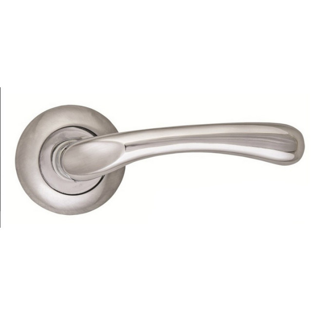 Ручка дверна Siba Palermo Z140 07 05 мат.хром / хром Ручка дверна Siba Palermo Z140 07 05 мат.хром / хром