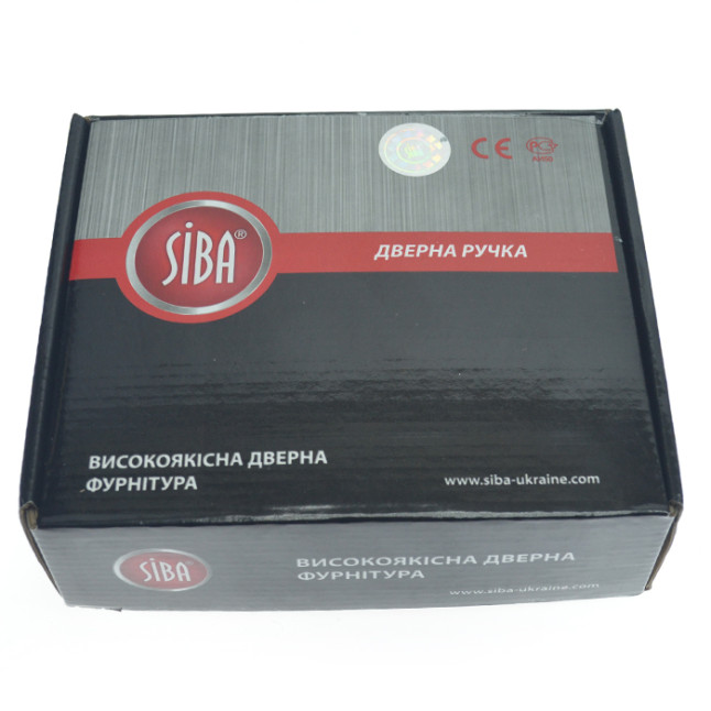 Ручка дверна Siba Nova Z370 05 07 мат.хром / хром Ручка дверна Siba Nova Z370 05 07 мат.хром / хром