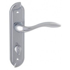 Ручка дверная Siba Venice Z025K 07 07 (межцентр 62 мм) хром