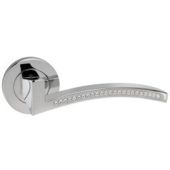 Ручка дверна Oro&Oro 105CR-16E CP Хром Ручка дверна Oro&Oro 105CR-16E CP Хром