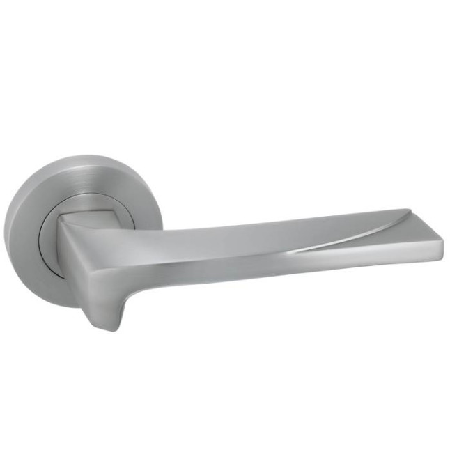 Ручка дверная Oro&Oro 030-16E SCH Матовый хром Ручка дверная Oro&Oro 030-16E SCH Матовый хром