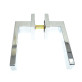 Ручка Oro&Oro 204-15E Stilish Grey/CP Хром Ручка Oro&Oro 204-15E Stilish Grey/CP Хром