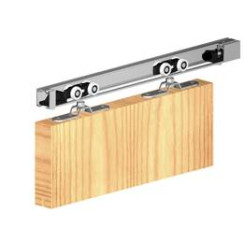 Раздвижная система в сборе для раздвижных дверей Valcomp Herkules 120 профиль 3000 мм