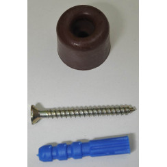 Стопор дверной Gerda d34h28 коричневый Стопор дверной Gerda d34h28 коричневый