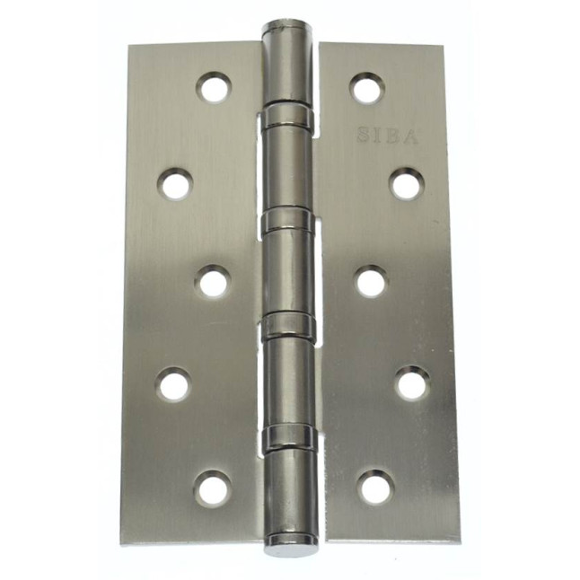 Петля дверная карточная Siba 4BB (125x75x3 мм) SN матовый никель Петля дверная карточная Siba 4BB (125x75x3 мм) SN матовый никель