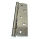 Петля дверная карточная Siba 4BB (125x75x3 мм) SN матовый никель Петля дверная карточная Siba 4BB (125x75x3 мм) SN матовый никель