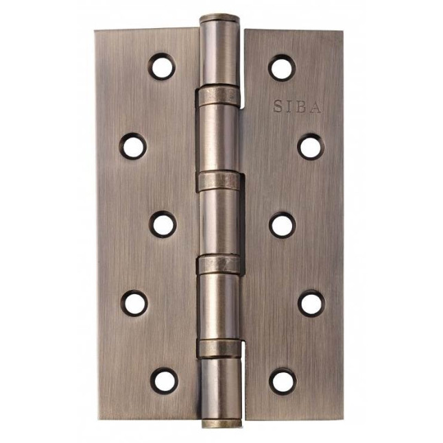 Петля дверна карткова Siba 4BB (125x75x3 мм) AB антична бронза