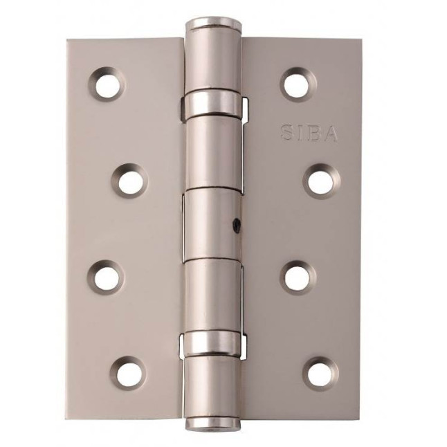Петля дверная карточная Siba 2BB (100x75x3 мм) PN перламутровый никель