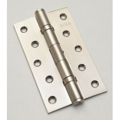 Петля дверная карточная Siba 2BB (125x75x3 мм) SN матовый никель Петля дверная карточная Siba 2BB (125x75x3 мм) SN матовый никель