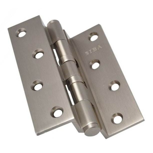 Петля дверна карткова Siba 2BB (100x75x3 мм) SN CRANK матовий нікель