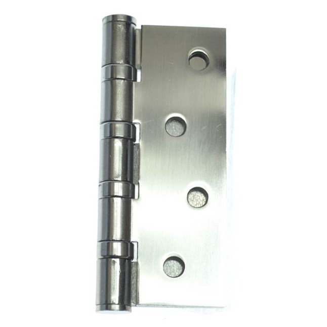 Петля дверная карточная Siba 4BB (100x75x3 мм) SС матовый хром