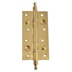 Петля дверная карточная Siba 2BB (150x80x3 мм) BP полированная латунь