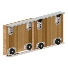 Комплект роликов Valcomp Ares 2 для шкафа-купе на 2 двери (без направляющей) Комплект роликов Valcomp Ares 2 для шкафа-купе на 2 двери (без направляющей)