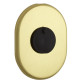 Декоративная накладка Disec KT088 Matrix Oval латунь