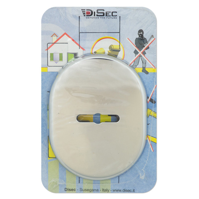Декоративная накладка Disec KT037 Matrix Oval хром