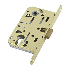 Корпус замка Agb Mediana Polaris XT DIN B06103.50.03 (магнитный) латунь Корпус замка Agb Mediana Polaris XT DIN B06103.50.03 (магнитный) латунь
