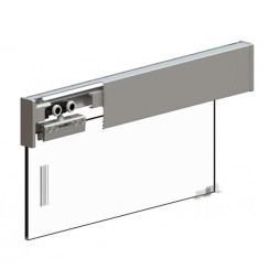 Маскировочная планка Valcomp Herkules GLASS 2010 мм серебро