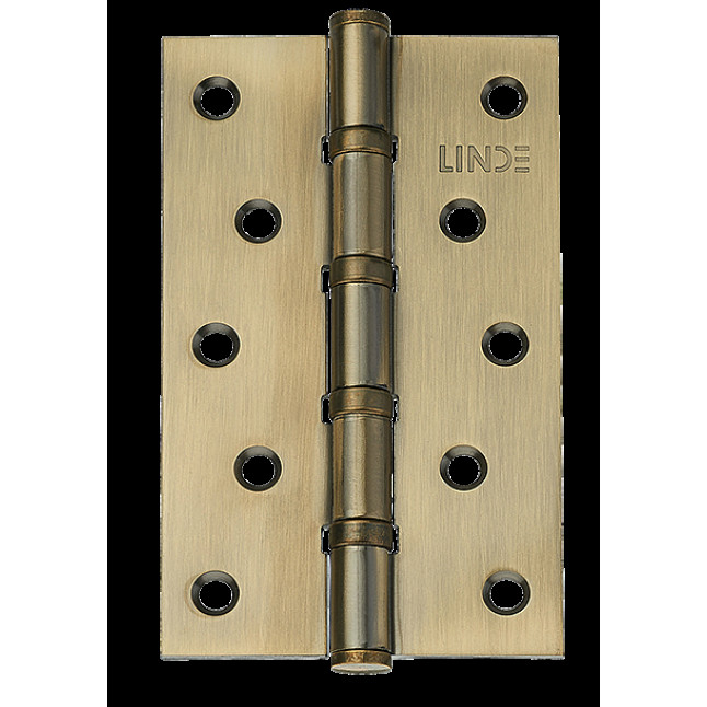Петля дверная карточная MVM Linde H-120 AB античная бронза