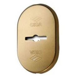 Декоративная накладка Cisa 06144.10.1.18 матовая латунь Декоративная накладка Cisa 06144.10.1.18 матовая латунь