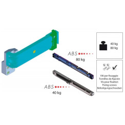 Доводчик дверной Koblenz ABS 80 (для прямолинейной раздвижной системы)