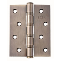 Петля дверная карточная Siba 4BB (100x75x3 мм) AB античная бронза Петля дверная карточная Siba 4BB (100x75x3 мм) AB античная бронза