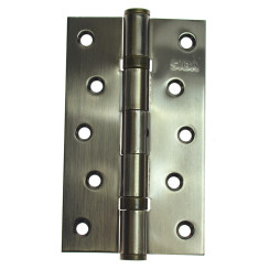 Петля дверная карточная Siba 2BB (125x75x3 мм) AB античная бронза Петля дверная карточная Siba 2BB (125x75x3 мм) AB античная бронза